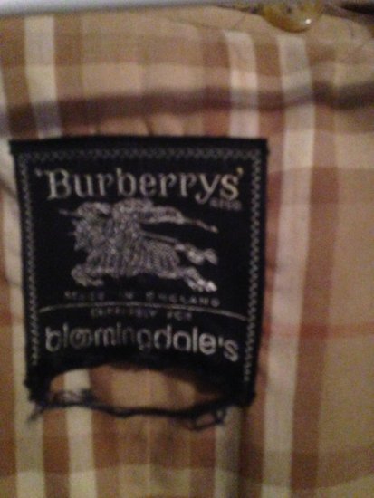 Authentic Burberry Trench coat?