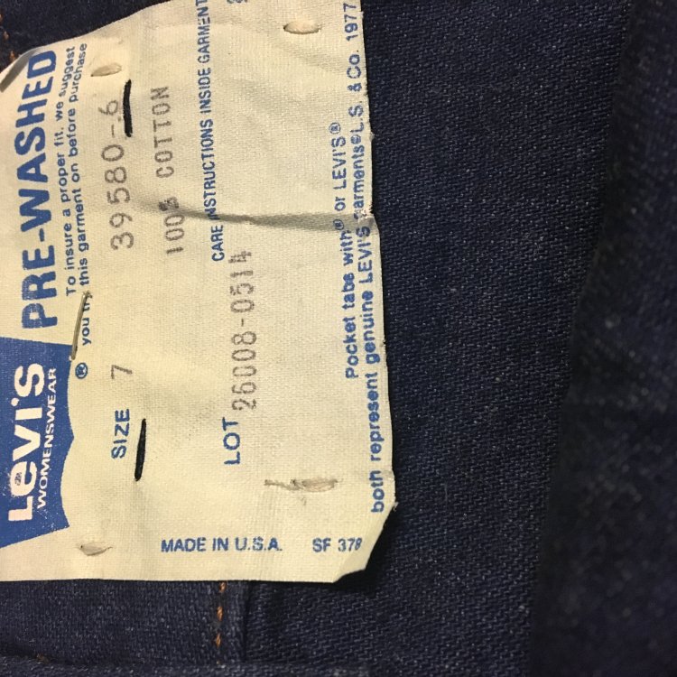 vintage levis identification | Vintage Fashion Guild Forums