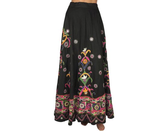 Indian Mirror Hippie Skirt.jpg