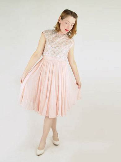 item184.1-60s-vintage-pink-silk-chiffon-dress-beaded-bodice-pat-sandler.jpg