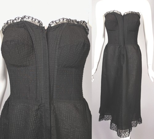 LG117-1950s strapless bra slip black cotton .jpg