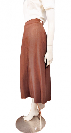 long length 1950s skirt tailored a line vintage never worn 1.png