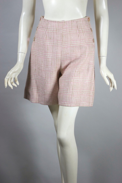 LST164-Bill Atkinson 70s pink plaid skirt pant suit 3-piece - 16.jpg