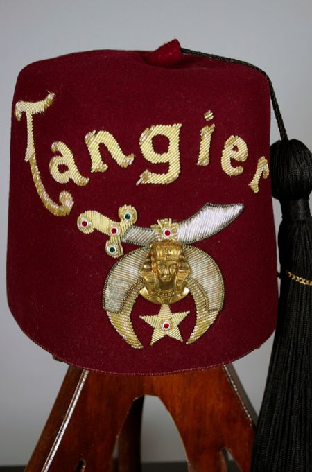 MH28-vintage Shriner fez hat Tangier shrine Omaha bullion - 5.jpg