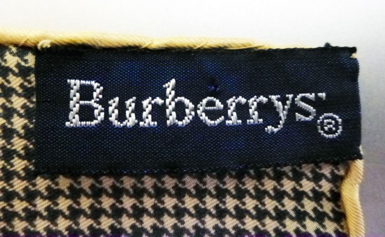 Opinions Sought on a Possible Burberry Silk Scarf & Label | Vintage Fashion  Guild Forums
