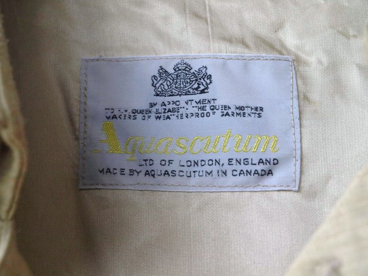 Age of Aquascutum coat? | Vintage Fashion Guild Forums