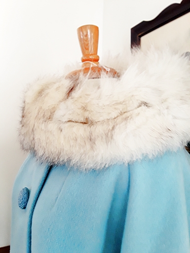 pale aque blue,50s coat,wool,fur fox collar,anothertimevintageapparel.jpg