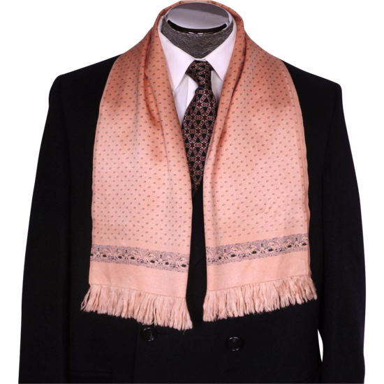 Pink silk mens scarf.png
