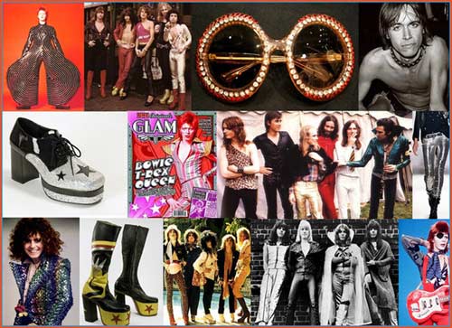 Image result for 70s glam rock