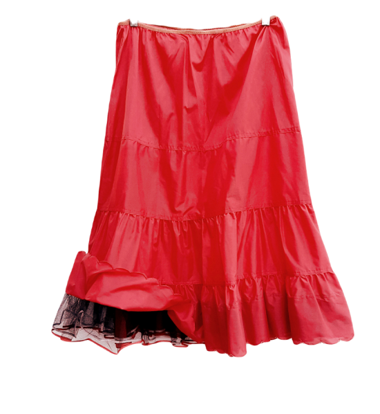 red crinoline ruffle slip,50s 2.png