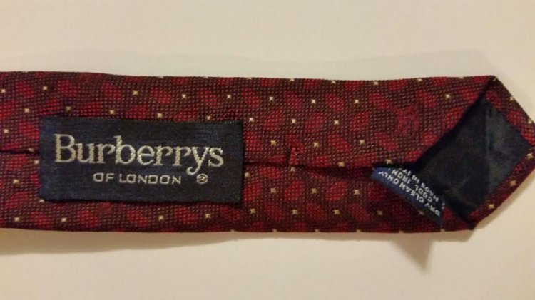 Burberrys of London Tie | Vintage Fashion Guild Forums
