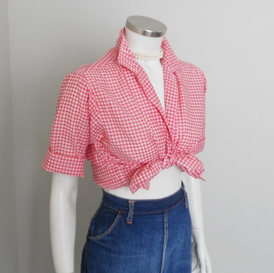 redWhiteGinghamVintageBlouse.JPG