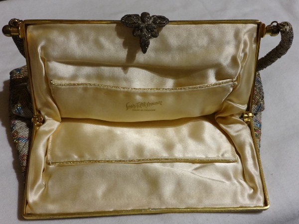 Vintage Saks Fifth Avenue Beaded Handbag - Ruby Lane