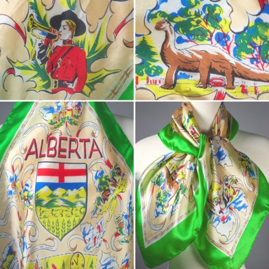 SC91-Alberta Canada novelty print souvenir silk scarf 1950s.jpg