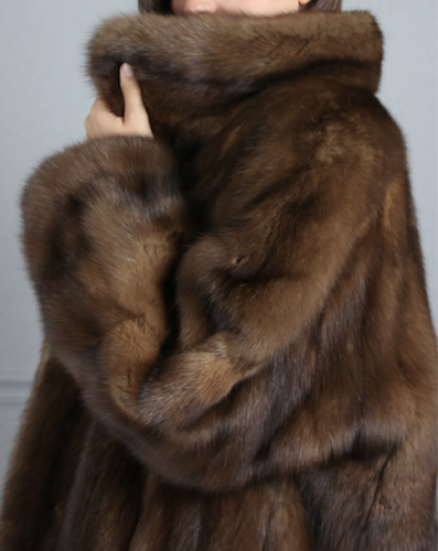 Sable fur coat | Vintage Fashion Guild Forums