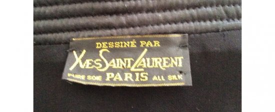 Yves Saint Laurent Label Dating and Country of Mfg