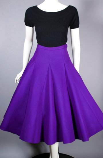 SK104-authentic 1950s circle skirt felt purple wool - 02.jpg