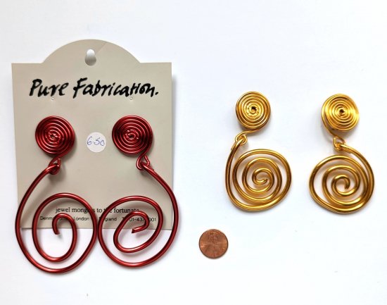 43-201 - Sterling Silver Wool Knot Earrings 43-201 - Sterling Silver Wool Knot Earrings