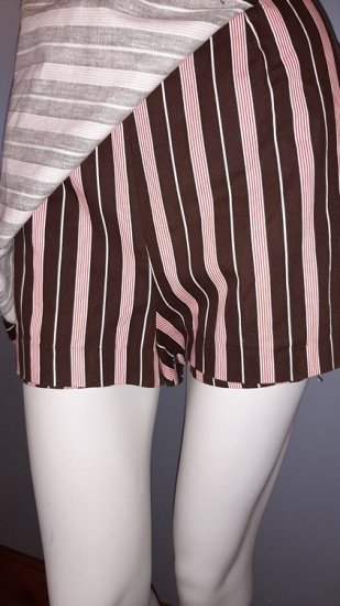 striped vintage short shorts,mini skirt shorts.jpg