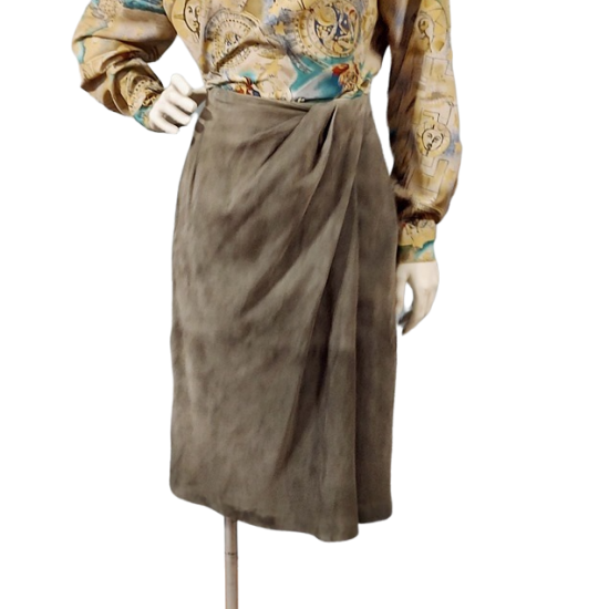 suede_skirt_green_designer_blouse_1990s_vintage 1.png