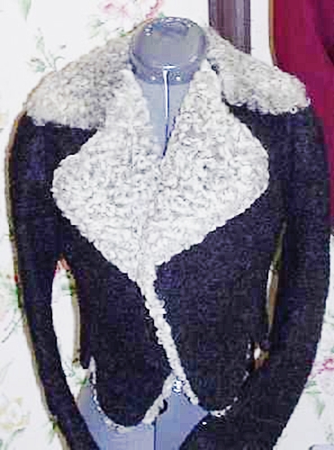 vict jacket black wool curling lamb collar,anothertimevintageapparel.jpg