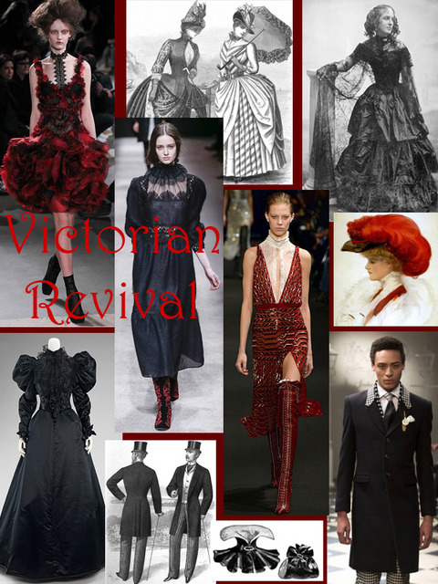 VICTORIAN REVIVAL - Fall Vintage Inspirations Fashion Parade - Week of ...
