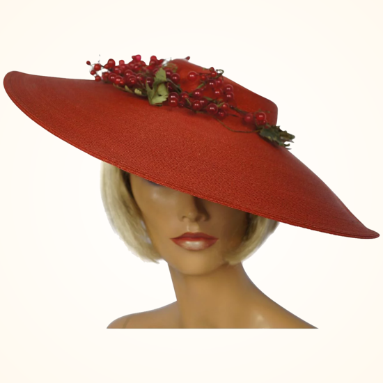 Vintage-1930s-Garden-Party-Hat-Red.png