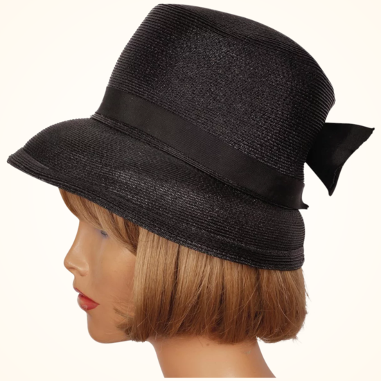 Vintage-1950s-Black-Straw-Bucket-Hat.png