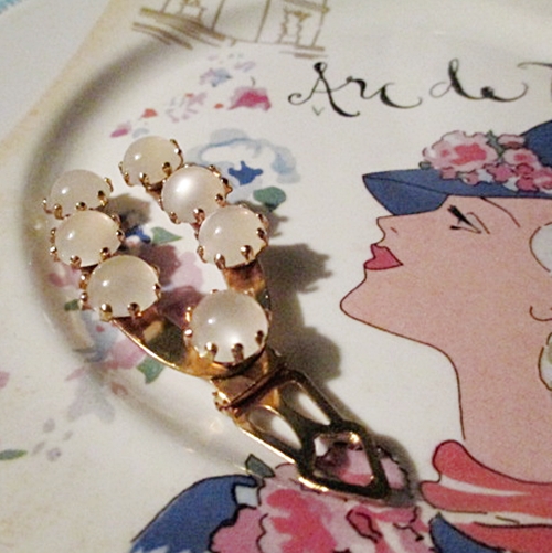 vintage moonglow moonstone dress clip.jpg