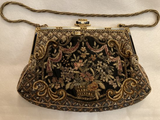 vtg tapestry marcasite purse (1).jpg