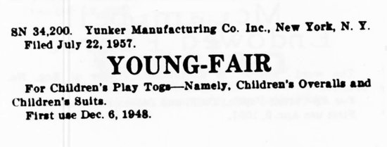 YoungFairTogsTrademarkInfo1958.jpg