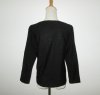 Black wool blouse with pink & turq. design 006.JPG